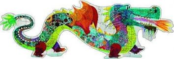 Puzzle gigante León el dragón DJECO