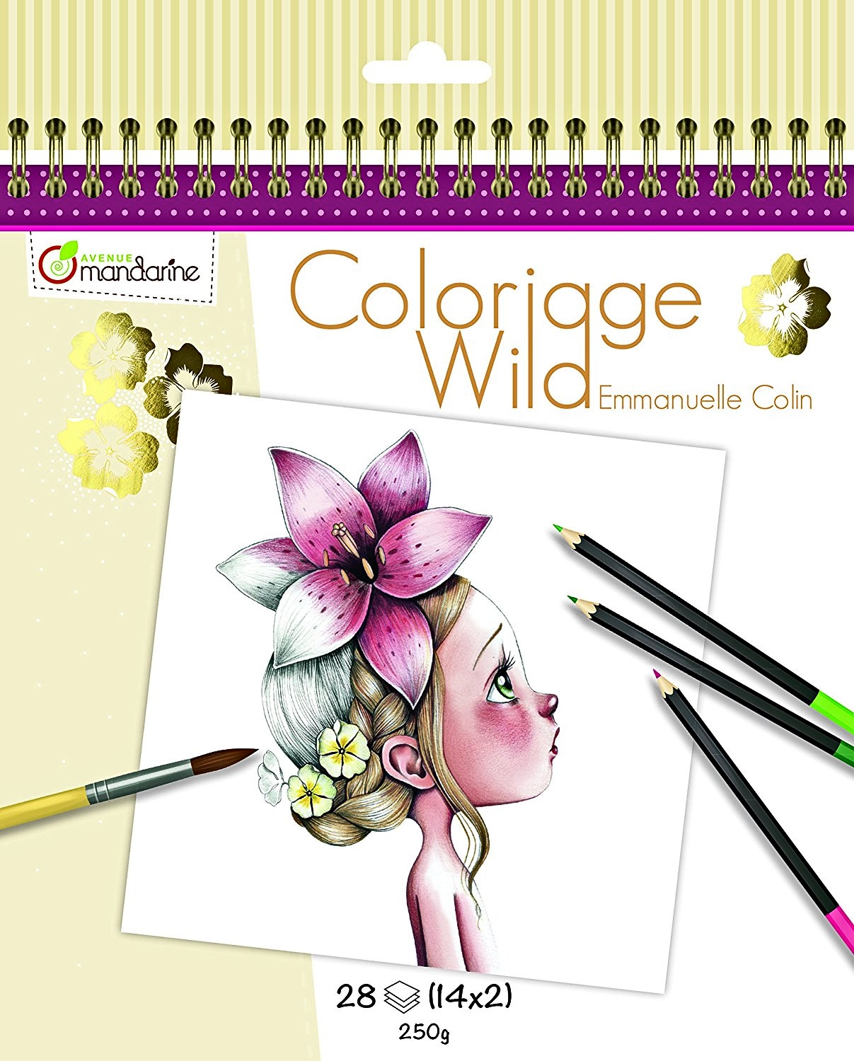 Coloriage Wild Avenue Mandarine