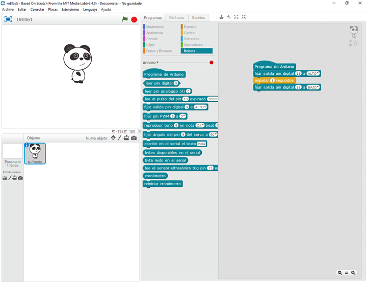 Arduino para niños y niñas – Cerebrito Pérez