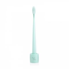 Cepillo de dientes NFCO con soporte en color menta