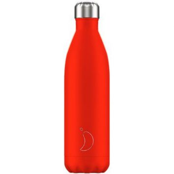 Botella Chilly Rojo Neón 750 ml