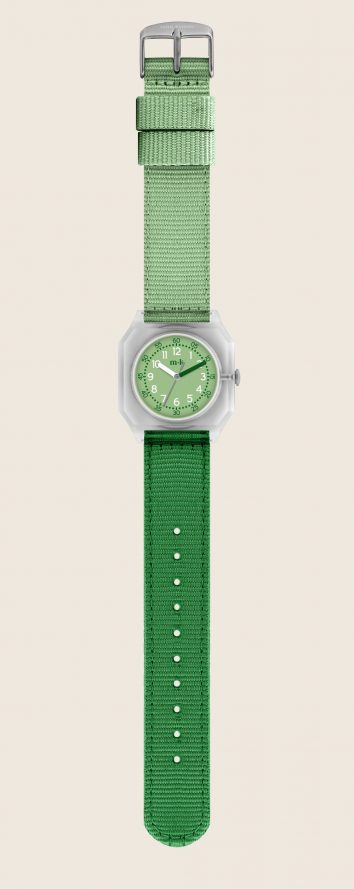 Reloj de muñeca verde de Minikyomo