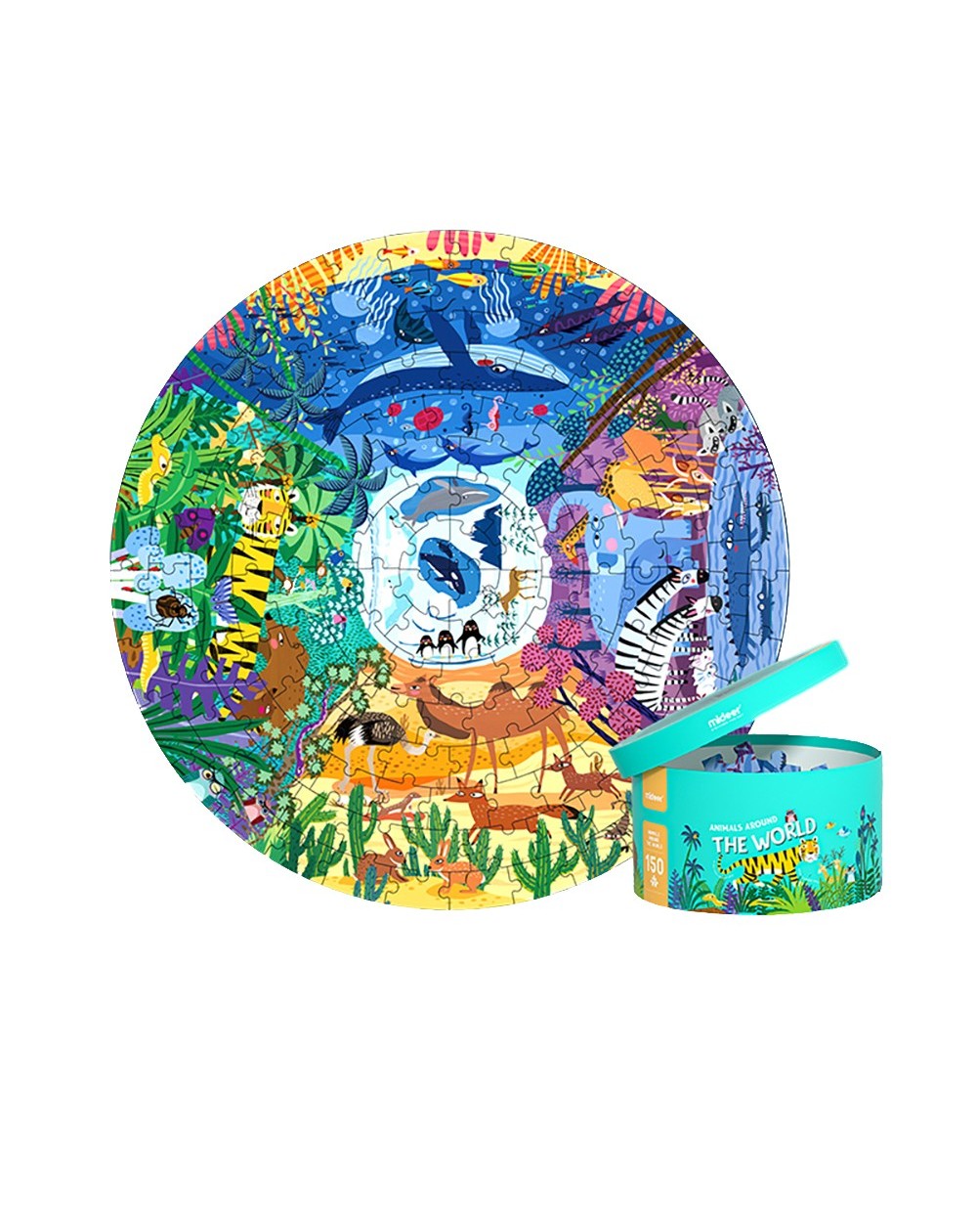 150p-round-puzzle--animals-around-the-world